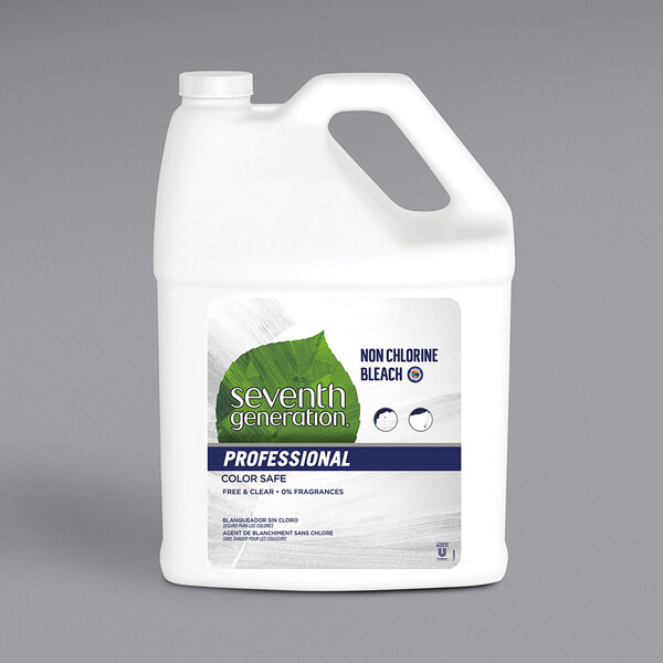 Seventh Generation 44892 Free & Clear 1 Gallon NonChlorine Bleach