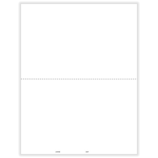 A white sheet of paper with a dotted line.