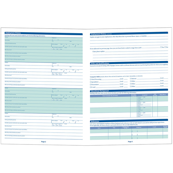 ComplyRight A2179NM Job Application New Mexico 50/Pack