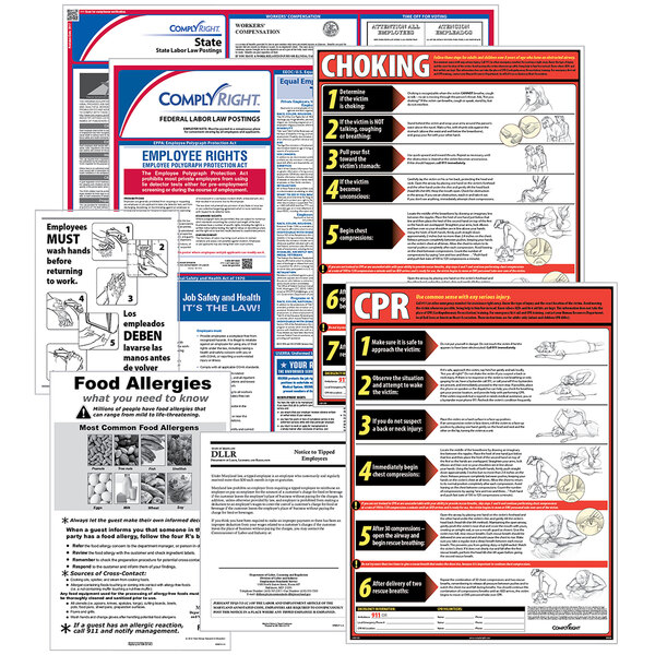 ComplyRight Federal, State, and Restaurant Labor Law Poster Kit