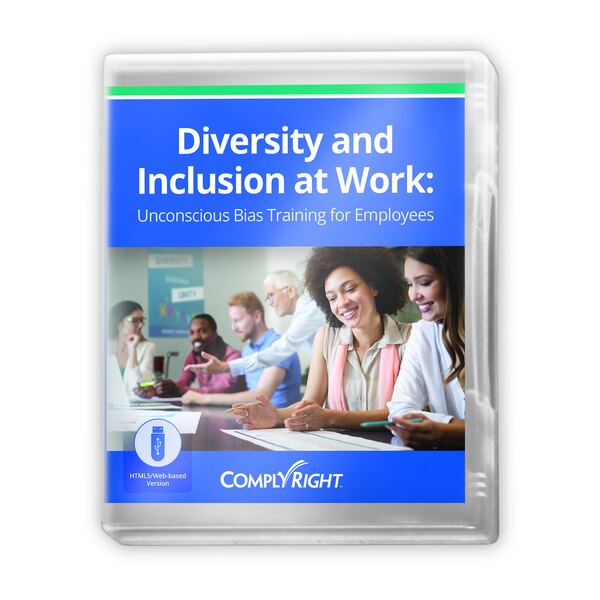 ComplyRight "Diversity & Inclusion at Work: Unconscious Bias Training for Employees" USB (HTML5)