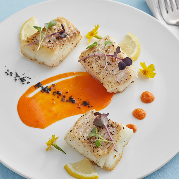 Wulf's Fish 812 oz. Wild Caught Icelandic Haddock Fillet 10 lb. Case