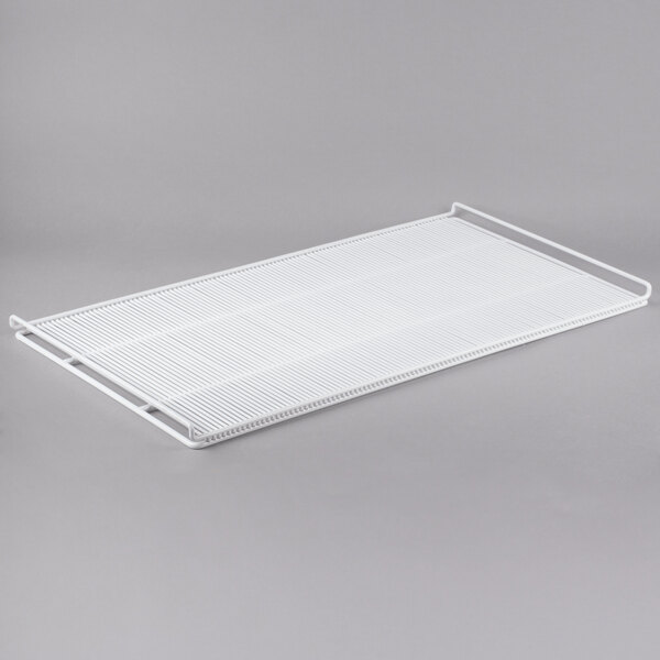 True 909282 Narrow Gap White Coated Wire Shelf 34 3/8" x 17 5/8"