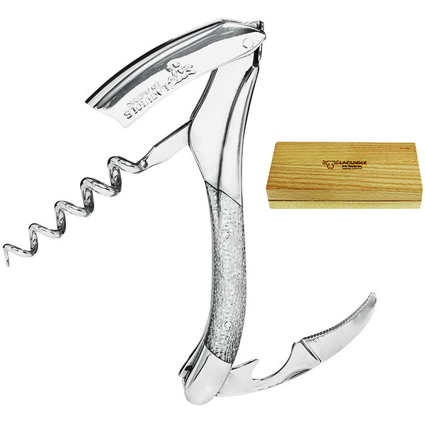 Laguiole En Aubrac Silver Texalium Waiter's Corkscrew 3382