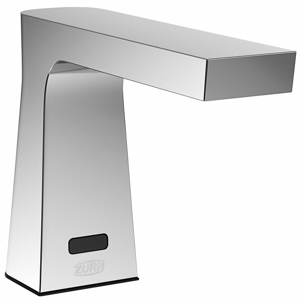 A Zurn Camaya series electronic faucet with a chrome finish.