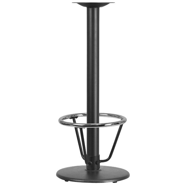 Flash Furniture 18" Round Bar Height Table Base with 3" Column and Foot