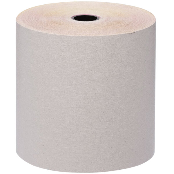 Point Plus 3" x 67' Carbonless 3Ply Cash Register POS Paper Roll 50/Case