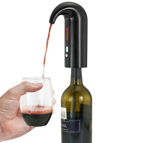 Franmara Black Electronic Wine Aerator / Dispenser 7730