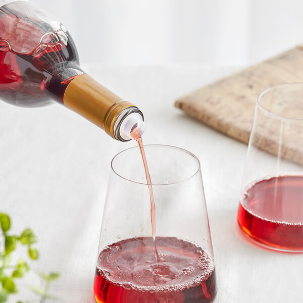 Franmara SloVino White Plastic Wine Pourer / Stopper 823224