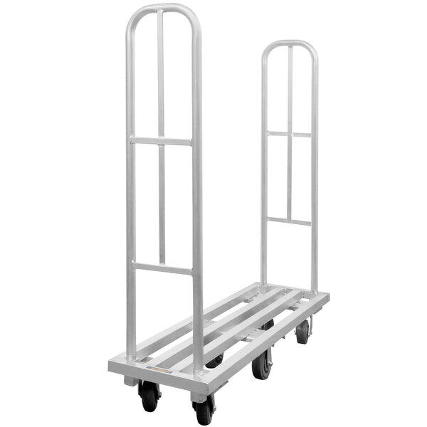 Wesco Industrial Products 16" x 63" Aluminum UBoat Utility Cart 1,322