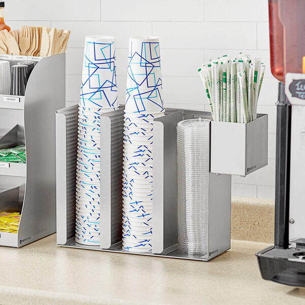 ServSense Extra Tall Adjustable 3Section Stainless Steel WallMount