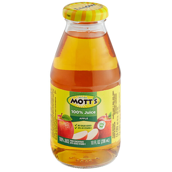 Mott's Apple Juice 10 fl. oz. 24/Case