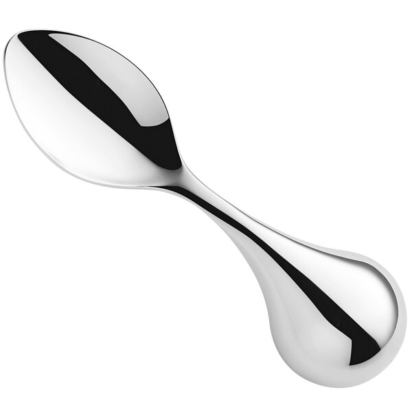 An Amefa stainless steel spoon with a long handle.