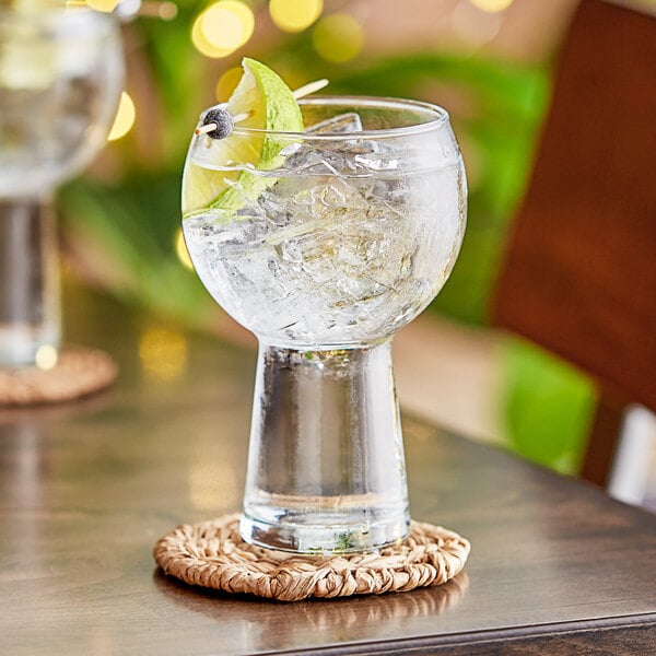 Barney gin cocktail glass