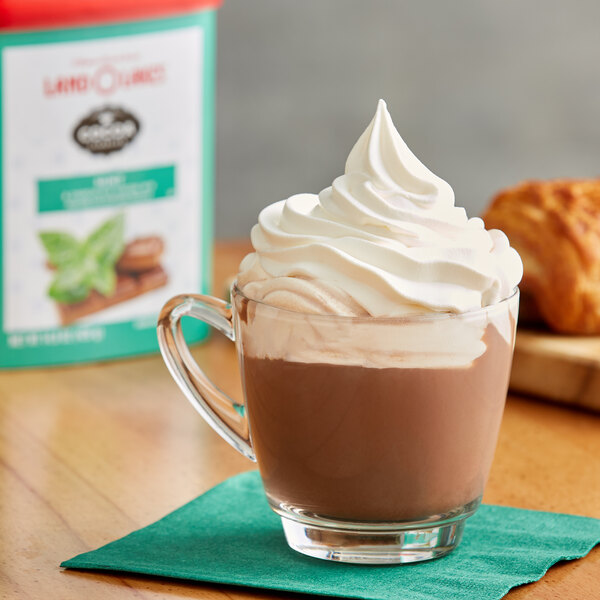 Land O Lakes Cocoa Classics Mint and Chocolate Cocoa Mix 14.8 oz. 6/Case