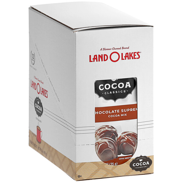 Land O Lakes Cocoa Classics Chocolate Supreme Cocoa Mix Packet 72/Case