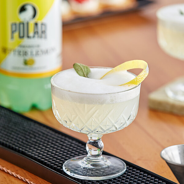 Polar Bitter Lemon Sparkling Citrus Mixer 1 Liter 12/Case