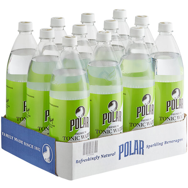 Polar Lime Tonic Water 1 Liter 12/Case