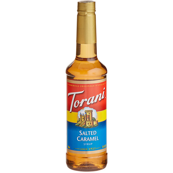 Torani Salted Caramel Flavoring Syrup Plastic Bottles