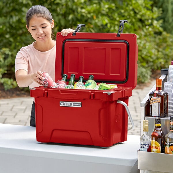 CaterGator Insulated Drink Dispenser at WebstaurantStore