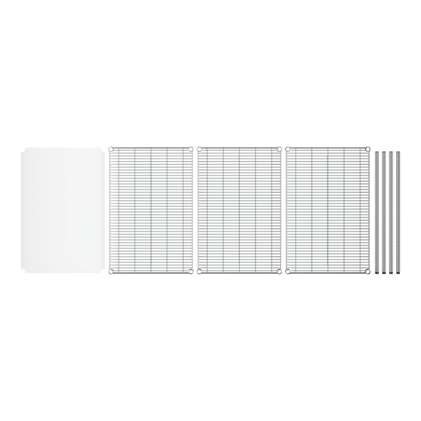 A white grid paper with black lines.