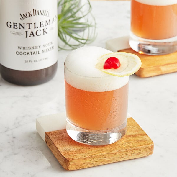 Jack Daniels, Gentleman Jack Whisky Sour Cocktail Mixer, 16 Fl. Oz.