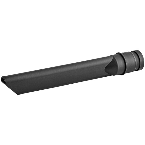 A black cylindrical crevice tool with a black tip.