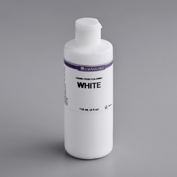 LorAnn Oils White Liquid Gel Food Coloring - 4 fl. oz.