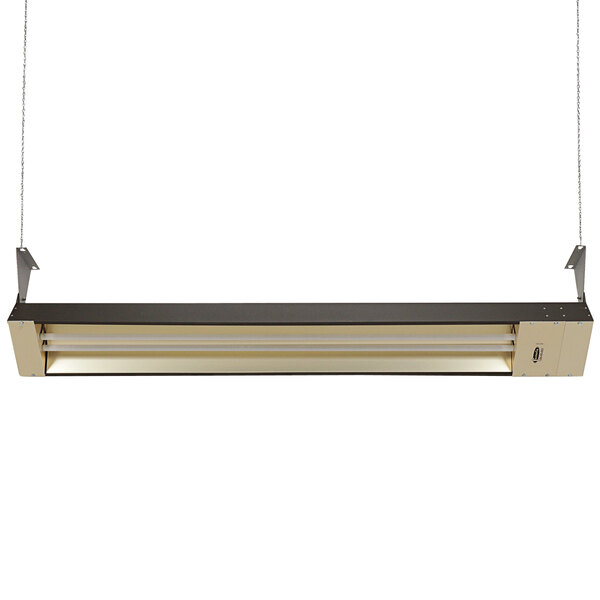 TPI OCH Series OCH-57-240VE Brown Outdoor / Indoor Quartz Electric Infrared  Heater - 240V, 3000W