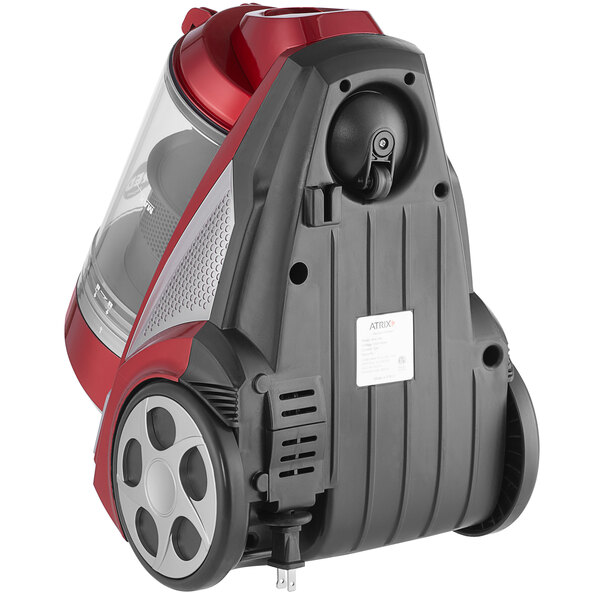 Atrix AHCRR Revo Red 3 Qt. Bagless Canister Vacuum with HEPA