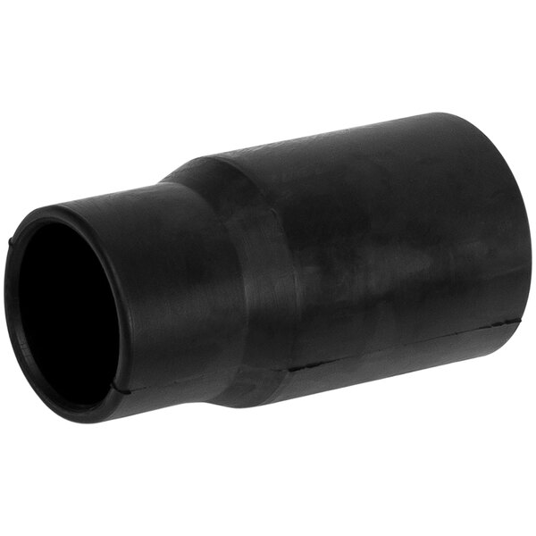 A black Delfin Industrial antistatic tool side hose cuff with a hole.