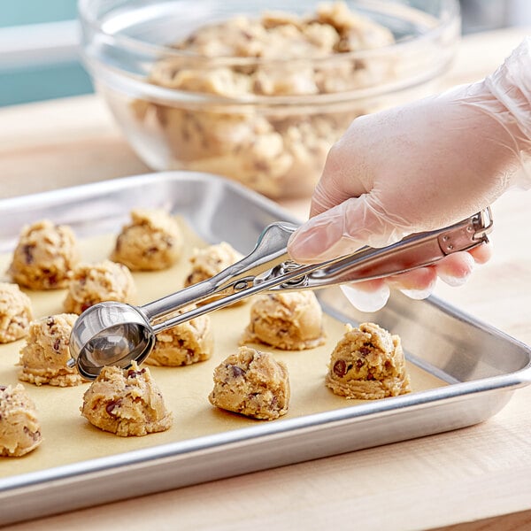 Cookie Scoop for Baking - Small Size - 18/8 Stainless Steel Durable Cupcake Ice  Cream Cookie Dough Scooper - 1/2 Tablespoon 