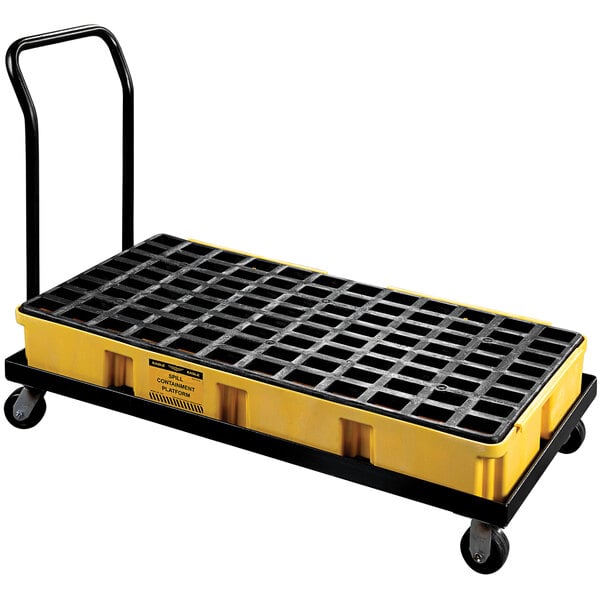 Eagle Manufacturing 30 Gallon Yellow 2 Drum Mobile Spill Containment