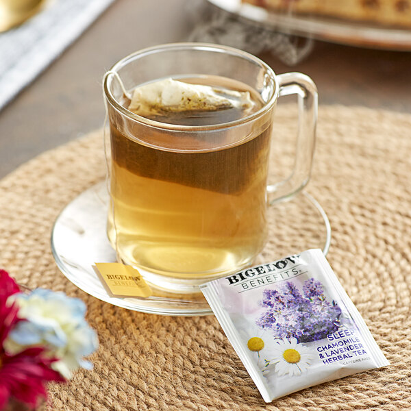 Bigelow Benefits Chamomile and Lavender Herbal Tea Bags 18/Box