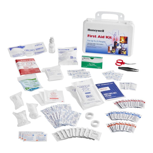 Honeywell North FAK25PL-CLSA 120 Piece First Aid Kit - Class A - 25 Person