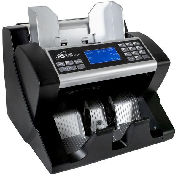 Royal Sovereign RBC-ED350 Front Loading High-Speed Bill Counter with Value Counting
