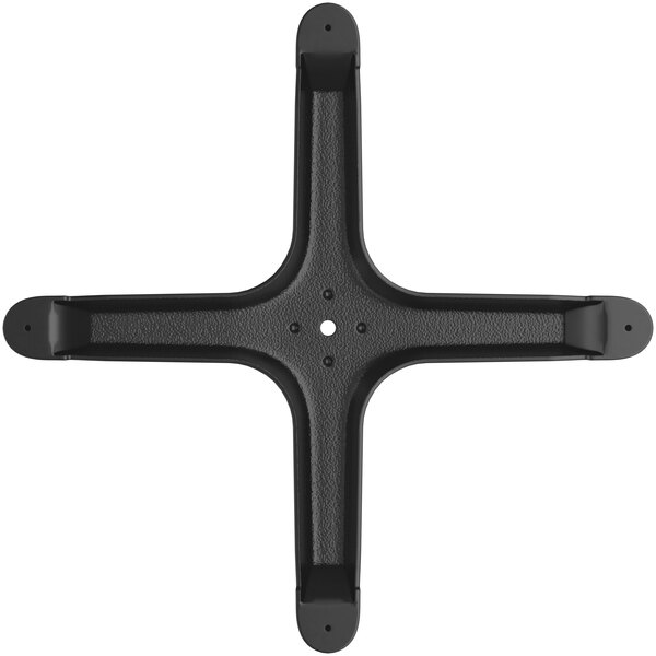 Lancaster Table & Seating 22" x 22" Cross Stamped Steel Table Base Plate
