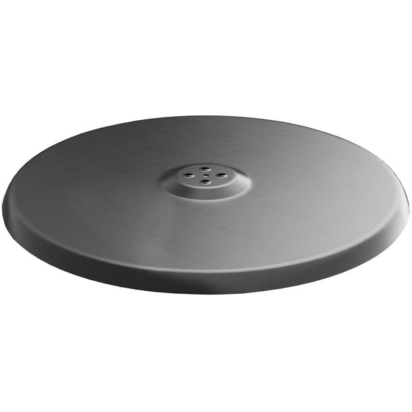 Lancaster Table & Seating 30" Round Stamped Steel Table Base Plate