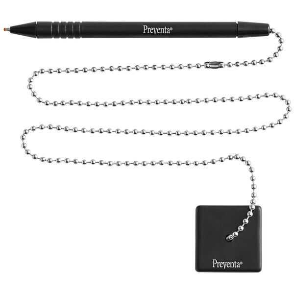 Controltek USA Preventa SecureAPen Counter Pen with Ball Chain 12/Pack