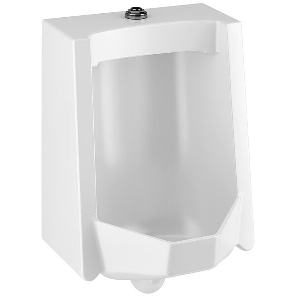 A white Sloan urinal with a clear window.