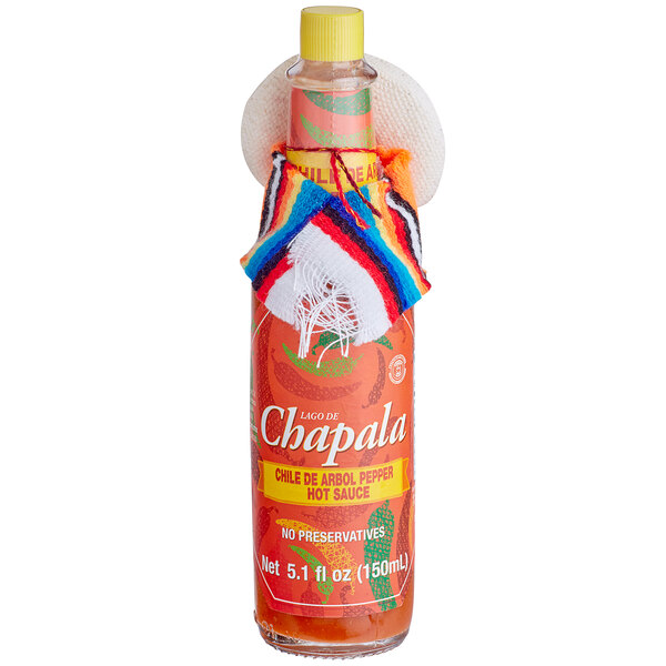 Chapala Chile de Arbol Pepper Hot Sauce 5 oz. 12/Case
