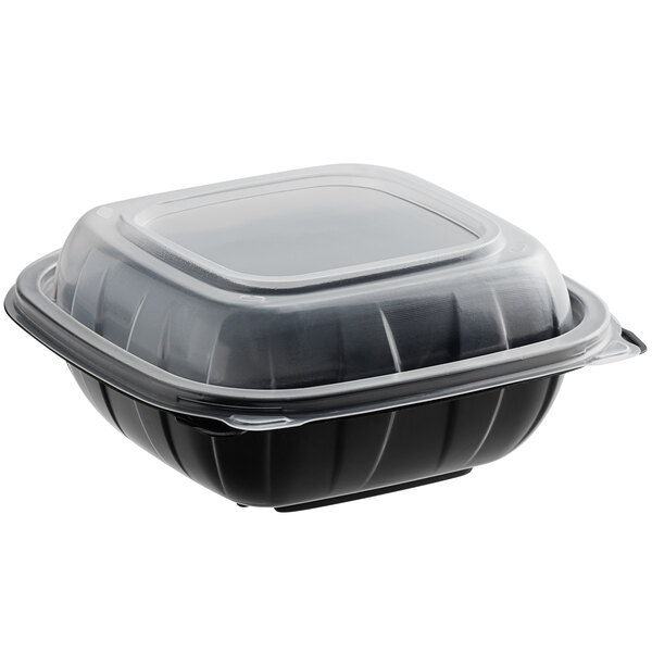 8x8 Inch Hinged Take Out Away Disposable Food Container Packing