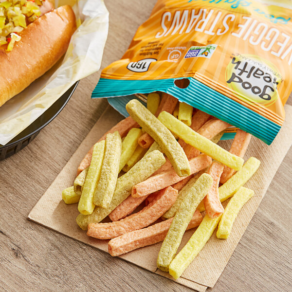 Good Health Sea Salted Veggie Straws 1 oz. 24/Case