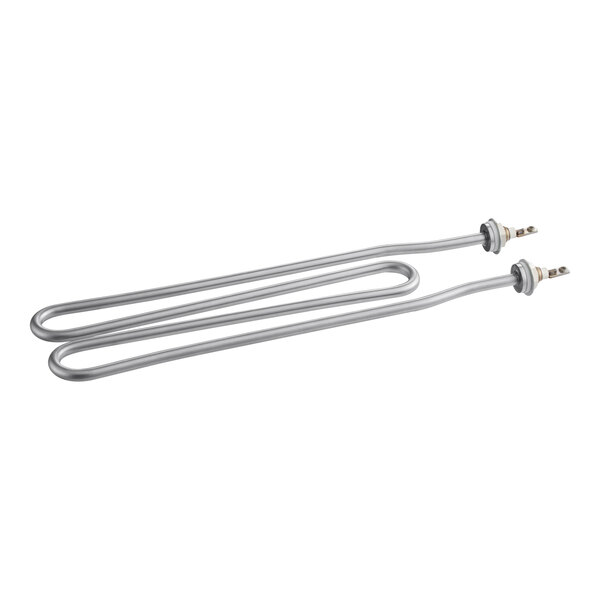 A pair of silver Avantco heating elements.