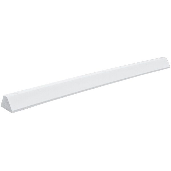 PlasticsRUnique S6PBWL Standard 4" x 6" x 6' White Parking Block