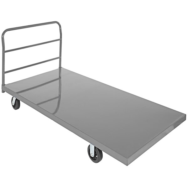 Vestil ECSPT3672 36" x 72" Steel Smooth Deck Platform Truck 2000 lb