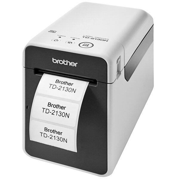 Brother TD2130N Compact 2" Desktop Thermal Label and Receipt Printer