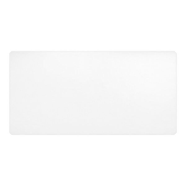 A clear PVC shelf liner measuring 36 inches by 72 inches.