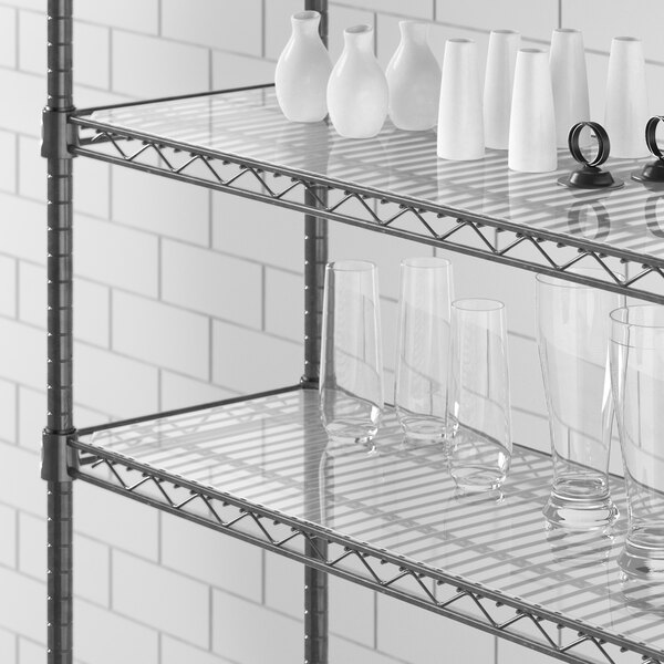 Regency Shelving 12" x 36" Clear PVC Shelf Liner