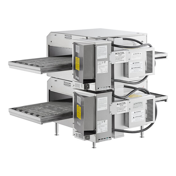 Lincoln V2500/1346 DCTIV Double Stacked Countertop Impinger Ventless